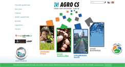 Desktop Screenshot of agrocs.cz